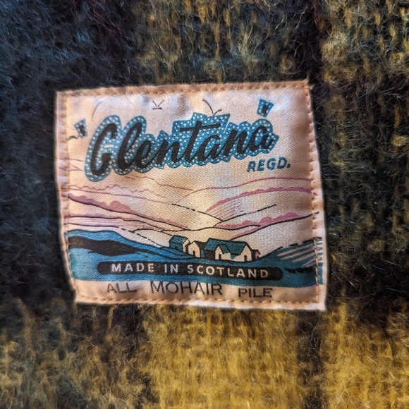 Glentana vintage mohair blanket - Picture 7 of 7